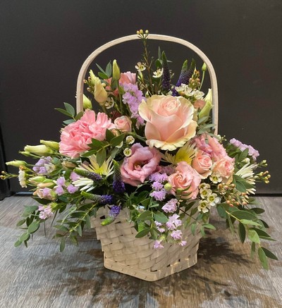 Mother's Day Pretty Pastel Basket