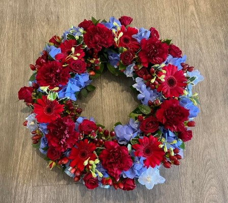 Aston villa wreath