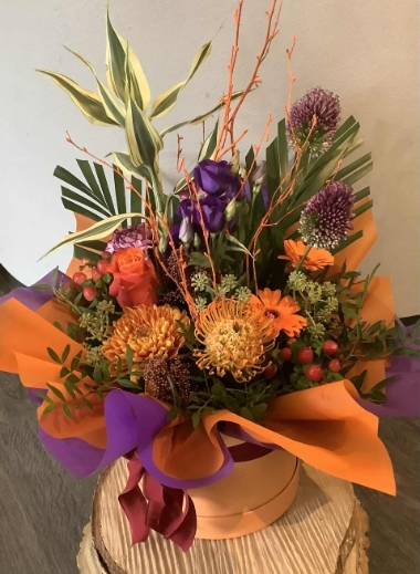 Autumn Hat Box