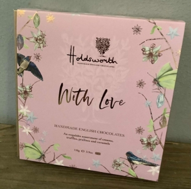 Holdsworth Chocolates 110g With Love box