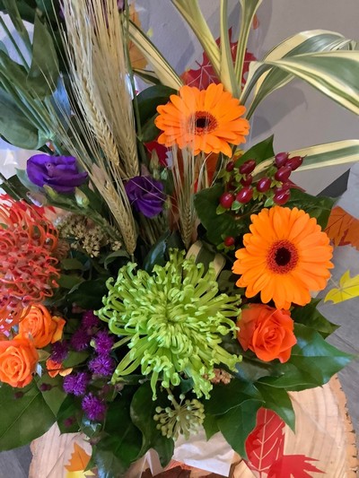 Autumn Box Arrangement