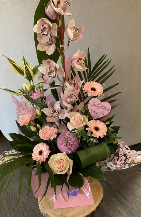 Pretty Mother's Day Orchid Box