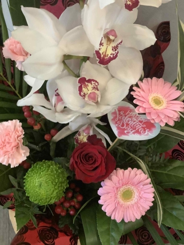 Valentine Orchid Box