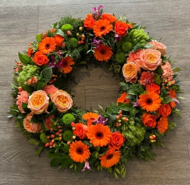 Orange Wreath